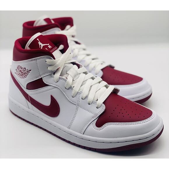 NEW Nike Air Jordan 1 Mid Chicago Reverse BQ6472-161 Women's Size Multi - Picture 3 of 6